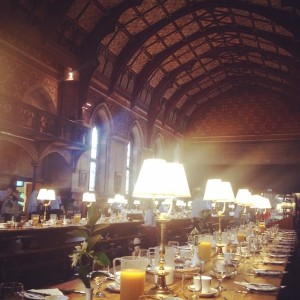 Harry Potter - breakfast - Keble College